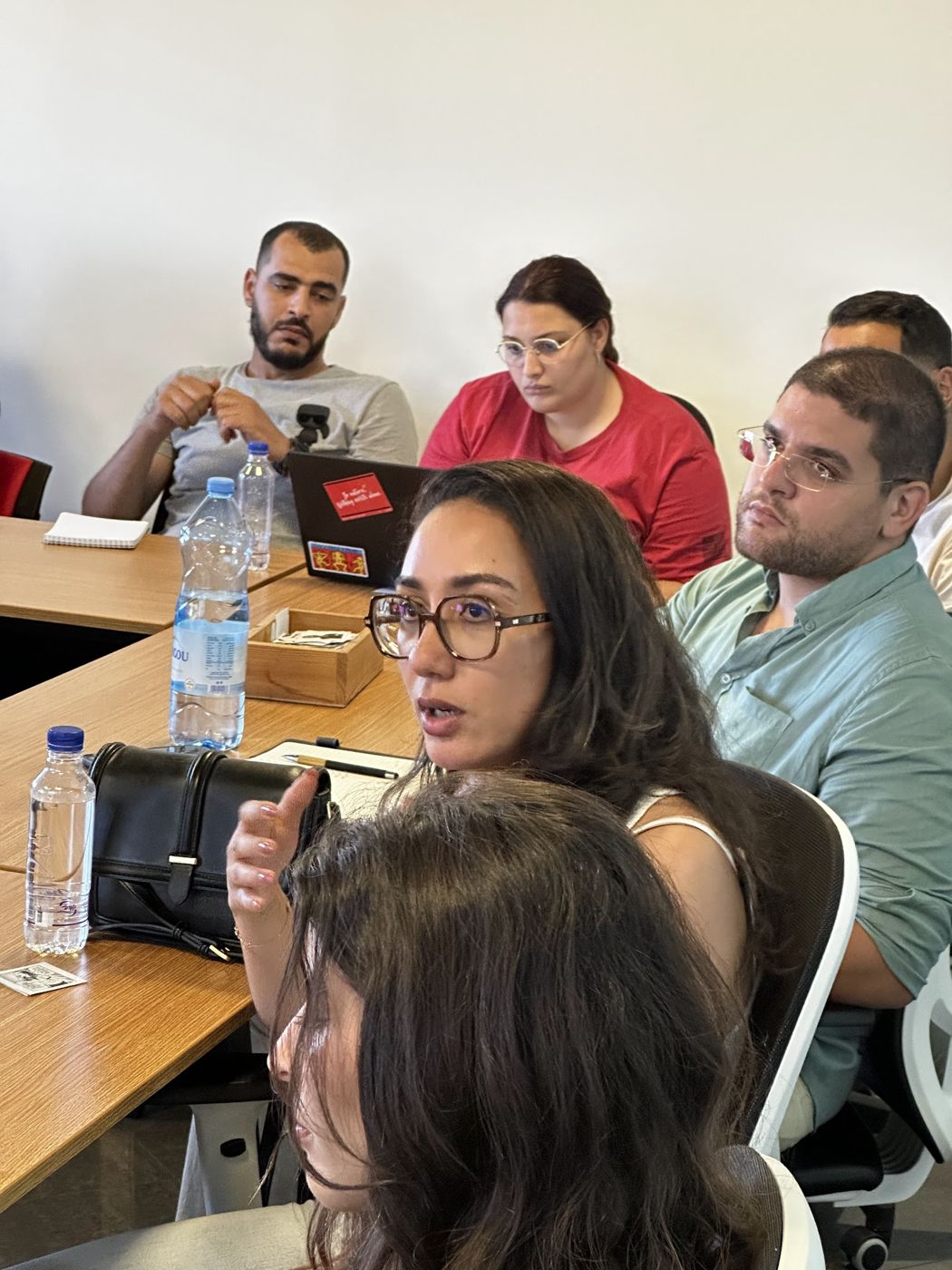 Échanges entre participants pendant Building Apps & Websites