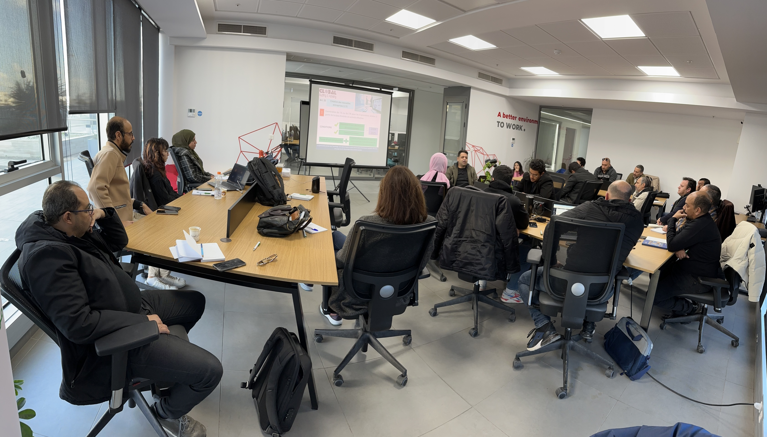 Espace de travail Workzone